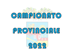 REGOLAMENTO CAMPIONATO PROVINCIALE INDIVIDUALE COLPO 2022