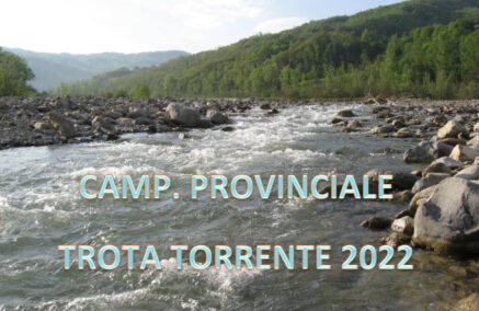 REGOLAMENTO CAMPIONATO PROVINCIALE TROTA TORRENTE 2022