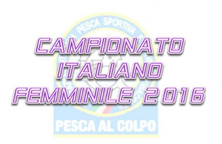 INFO SU 5ª E 6ª PROVA CAMPIONATO ITALIANO FEMMINILE
