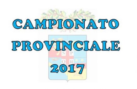 PUBBLICATO IL REGOLAMENTO DEL CAMPIONATO PROVINCIALE INDIVIDUALE COLPO