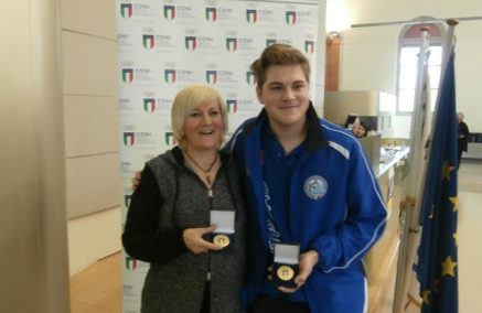 IL CONI PREMIA DUE IRIDATI 2016