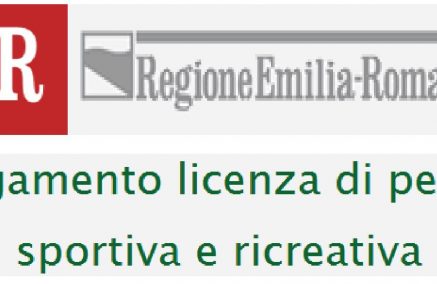 DA OGGI POSSIBILE IL PAGAMENTO ON-LINE DELLA LICENZA DI PESCA IN EMILIA ROMAGNA