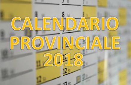 NUOVO CALENDARIO UFFICIALE FIPSAS COLPO REGGIO EMILIA 2018
