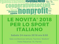 LE NOVITA’ 2018 PER LO SPORT ITALIANO