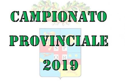NUOVO CALENDARIO CAMPIONATO PROVINCIALE 2ª SERIE 2019