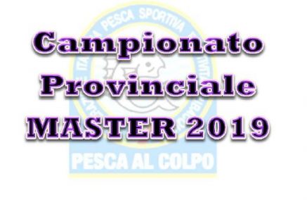 RAFFAELE MILANI (LA CANALINA COLMIC) NUOVO CAMPIONE PROVINCIALE MASTER COLPO 2019