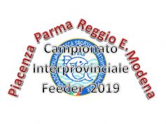 PRESORTEGGIO 2ª PROVA INTERPROVINCIALE FEEDER DEL 16.06.2019