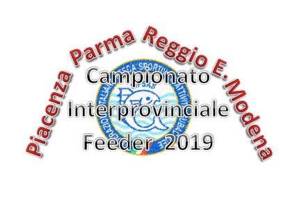 PRESORTEGGIO 2ª PROVA INTERPROVINCIALE FEEDER DEL 16.06.2019