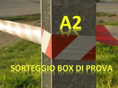 SORTEGGIO BOX DI PROVA PER TROFEO A2 CAVO LAMA