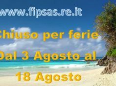 CHIUSURA PER FERIE ESTIVE 2019