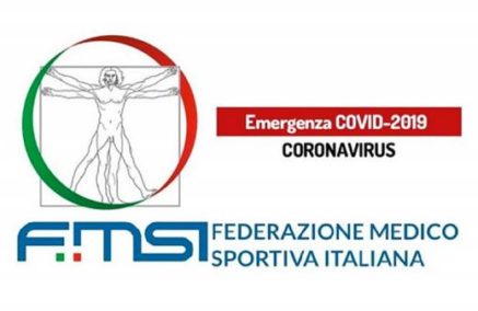CORONAVIRUS: I SUGGERIMENTI DELLA FEDERAZIONE MEDICO SPORTIVA ITALIANA
