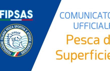 RINVIO ATTIVITA’ AGONISTICHE QUALIFICANTI 2020 PESCA DI SUPERFICIE