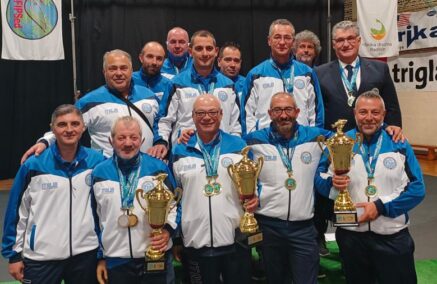 MONDIALE PESCA AL COLPO DIVERSAMENTE ABILI: ITALIA CAMPIONE DEL MONDO, ORO GRANAGLIA, ARGENTO BOTTAZZI