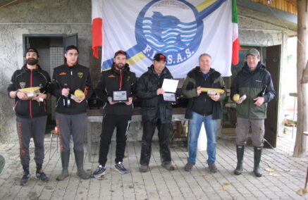 FRAULINI/LANDI NUOVI CAMPIONI PROVINCIALI TROTA LAGO COPPIE 2021