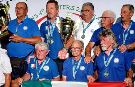 PESCA AL COLPO: DUE ORI E DUE ARGENTI PER L’ITALIA NEI MONDIALI UNGHERESI MASTER/VETERANI/DISABILI