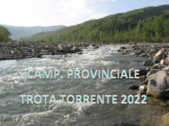 VARIAZIONE CAMPO GARA PER PROVINCIALE TROTA TORRENTE DELL’11/09/2022