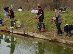 DISPUTATA LA 1ª PROVA DEL PROVINCIALE TROTA LAGO A COPPIE