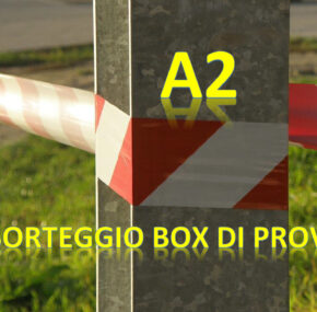 SORTEGGIO BOX DI PROVA 1ª PROVA TROFEO A2 DEL 06.04.2024