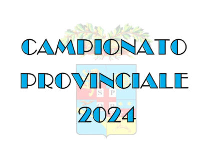 CAMPIONATO PROVINCIALE INDIVIDUALE COLPO 2024