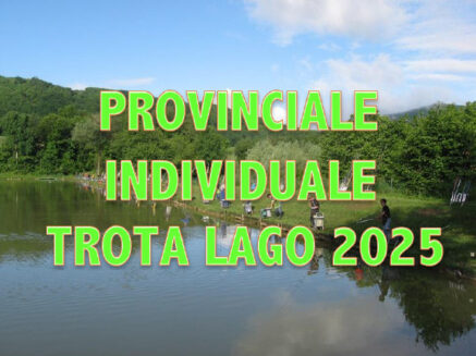 CLASSIFICHE 2ª PROVA CAMPIONATO PROVINCIALE TROTA LAGO 2025