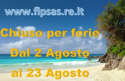 CHIUSURA ESTIVA FERIE 2026