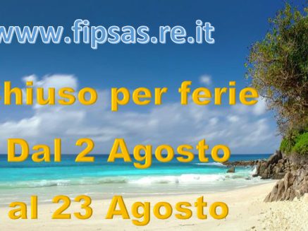 CHIUSURA ESTIVA FERIE 2026
