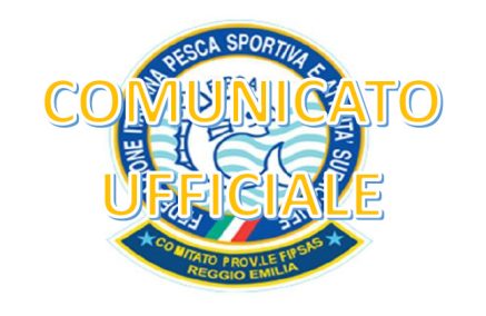ATTENZIONE: VARIAZIONE QUANTITATIVI PASTURE/ESCHE PER CAMPIONATO PROVINCIALE COLPO DEL 31.08.2025