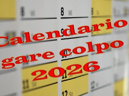 NUOVO CALENDARIO FIPSAS REGGIO EMILIA COLPO 2026