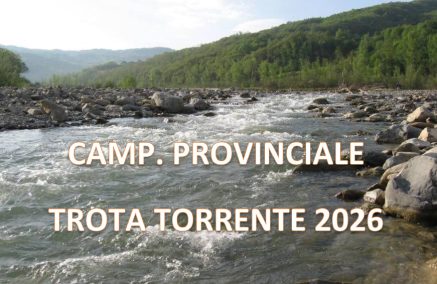 2ª PROVA CAMPIONATO PROVINCIALE TROTA TORRENTE