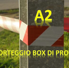 BOX DI PROVA PER 1ª-2ª PROVA TROFEO A2 COLPO