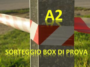 BOX DI PROVA PER 1ª-2ª PROVA TROFEO A2 COLPO