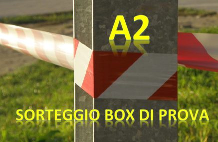 BOX DI PROVA PER 1ª-2ª PROVA TROFEO A2 COLPO