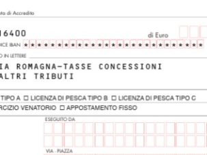 ATTENZIONE AL VERSAMENTO TASSA DI CONCESSIONE – LICENZA DI PESCA