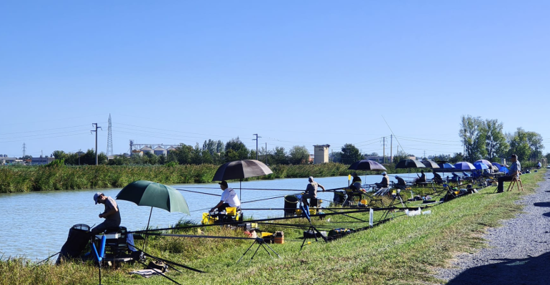 DOPO LA 1ª PROVA DEL CAMPIONATO ITALIANO A BOX AL COMANDO L’HERBERIA FISHING SQ. B
