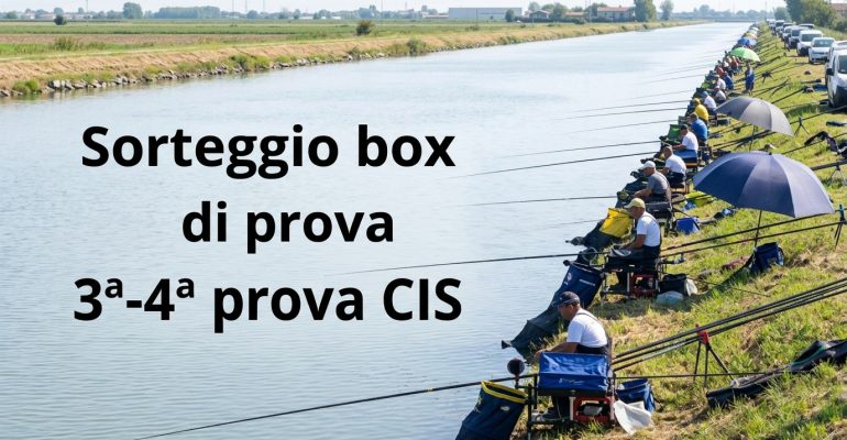 BOX DI PROVA PER C.I.S. COLPO DELL’8 E 9 OTTOBRE – CANALBIANCO